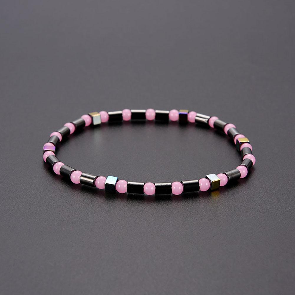 4Pcs Fashion Magnetic Materials Hematite Foot Chain Women Jewelry