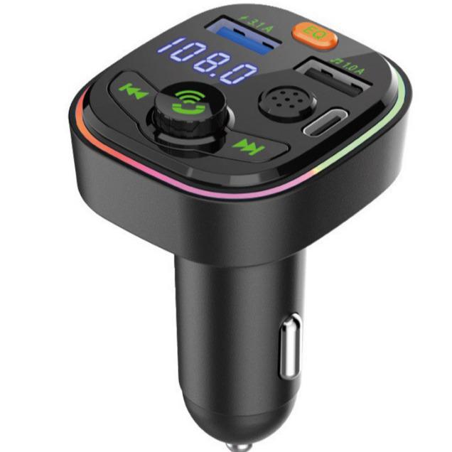 Q7 Q9 Q10 Q6 Car Bluetooth MP3 Player with Hands-Free PD Fast Charging and USB Drive Compatibility