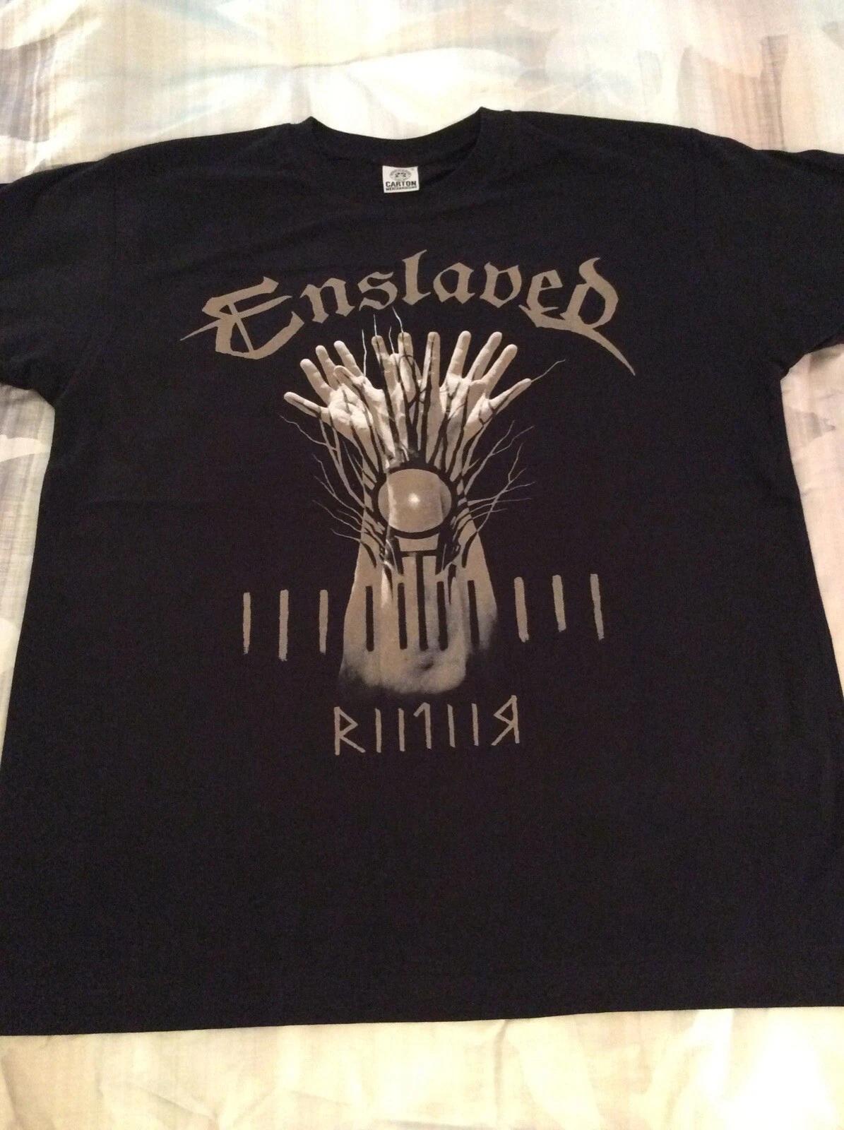 ENSLAVED Riitiir Shirt XL, The Chasm, Inquisition, Urgehal, Urfaust, Empyrium S