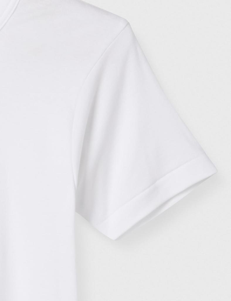 BVD Warm Crew Neck Short Sleeve Cold Weather White Men's T-Shirt, Fleece-Lined, 100% Cotton, Protection,