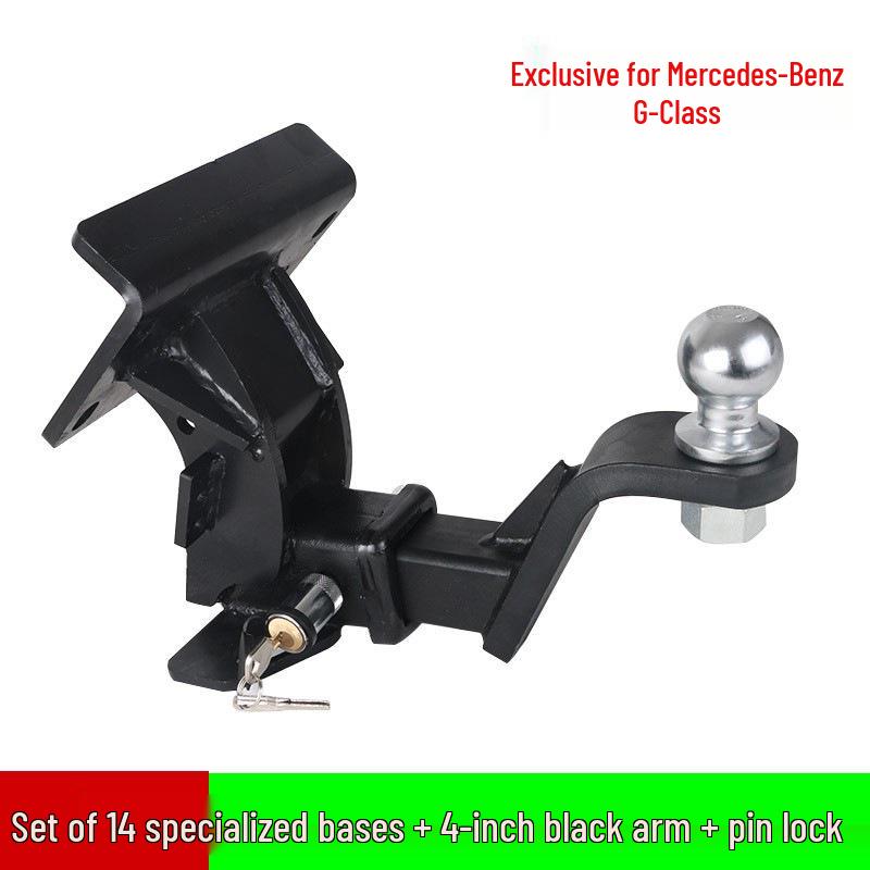 Compatible Tow Hook Support for 19 Mercedes-Benz G-Class Models, Including G500, G63, G350, W463 - Modified Trailer Hitch.