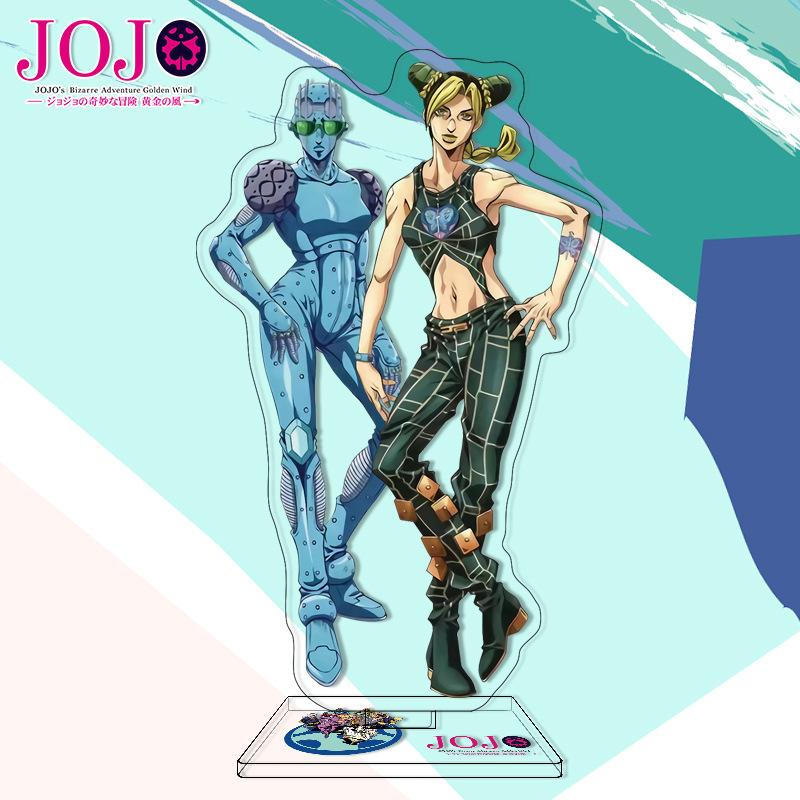 JOJO s Bizarre Adventure Golden Wind Anime Acrylic Standee Character Display Figurine Dropshipping Anime Merchandise