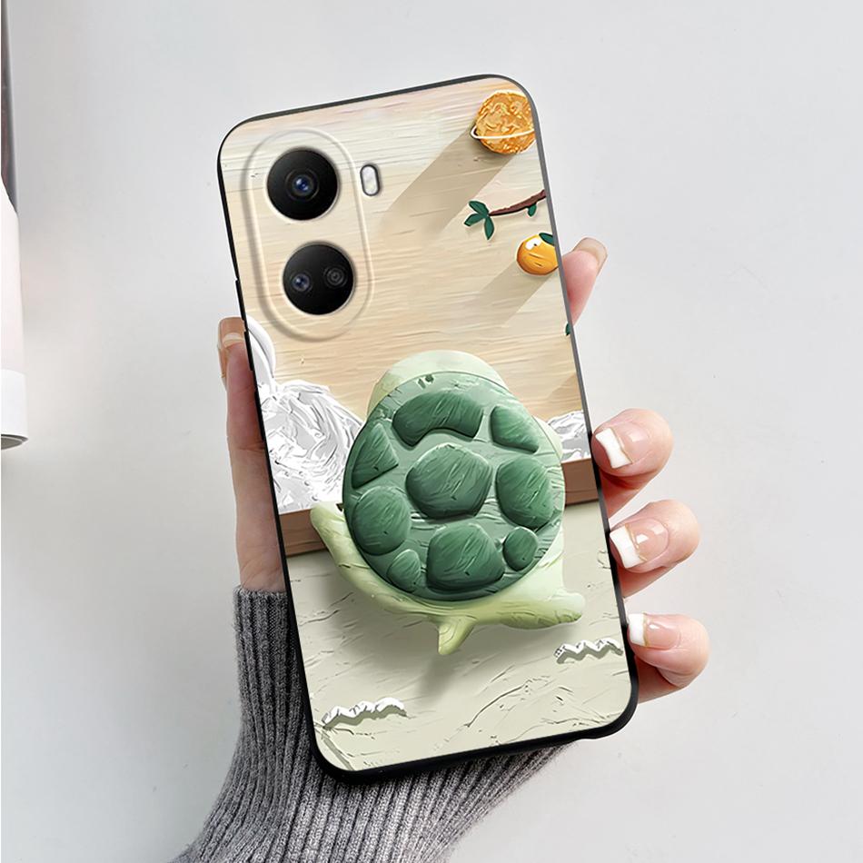 Für Huawei Nova 10 SE Hülle BNE-LX1 BNE-LX3 Süßer Bär Cartoon Frosch Bemalt Weiche Handyhülle Für Huawei Nova 10SE Nova10 SE Fundas