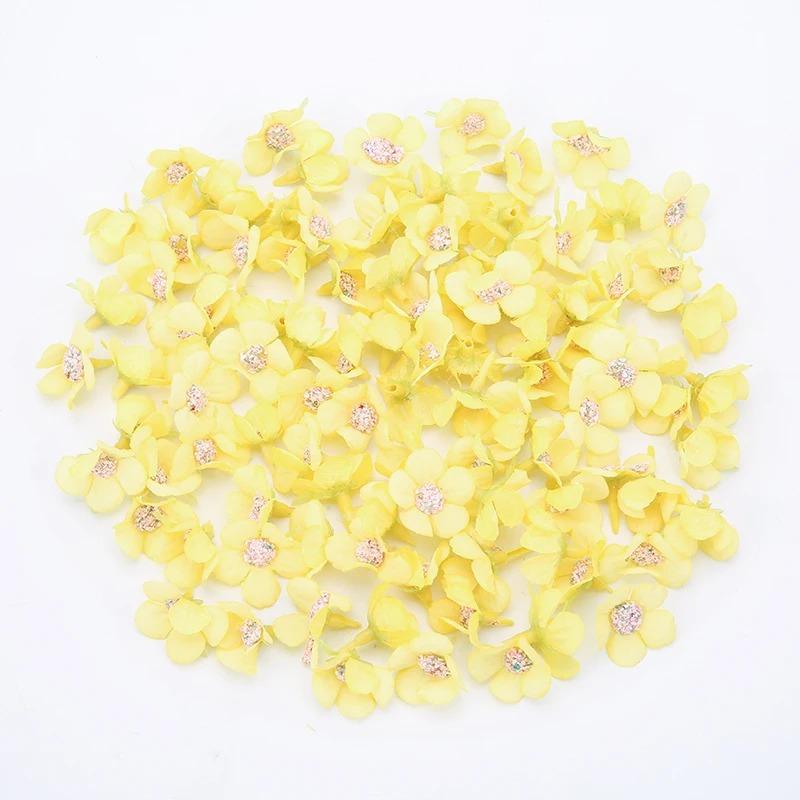 50/100 Stück Seide Künstliche Gänseblümchenblütenkopf Für Blumenwand Pflanze Hochzeit Heimzimmer Dekoration DIY Girlande Valentinstag Geschenke