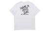 Nike T Shirts Men's Crew Neck Moderate Straight Fit CW4818-100