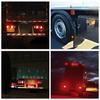 1 Pair 4.5" 12V Car Boat Truck Camper Red LED Tail Light Brake Turn Signal Lamp