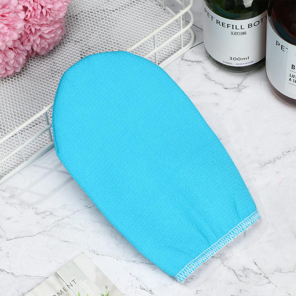 Smooth Skin Viscose Fiber Cleaner Exfoliating Towel Bath Glove Body Rub Shower Scrubber