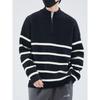Men's Warm Fashionable Big Size Heavy Sweater Soft High Quality Fabric Round Neck Sweater Loose Casual Sports Long-sleeved Knit Shirt