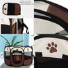 Tenda Kennel Portatile per Animali Domestici Design Ottagonale per Facile Montaggio e Riposizionamento
