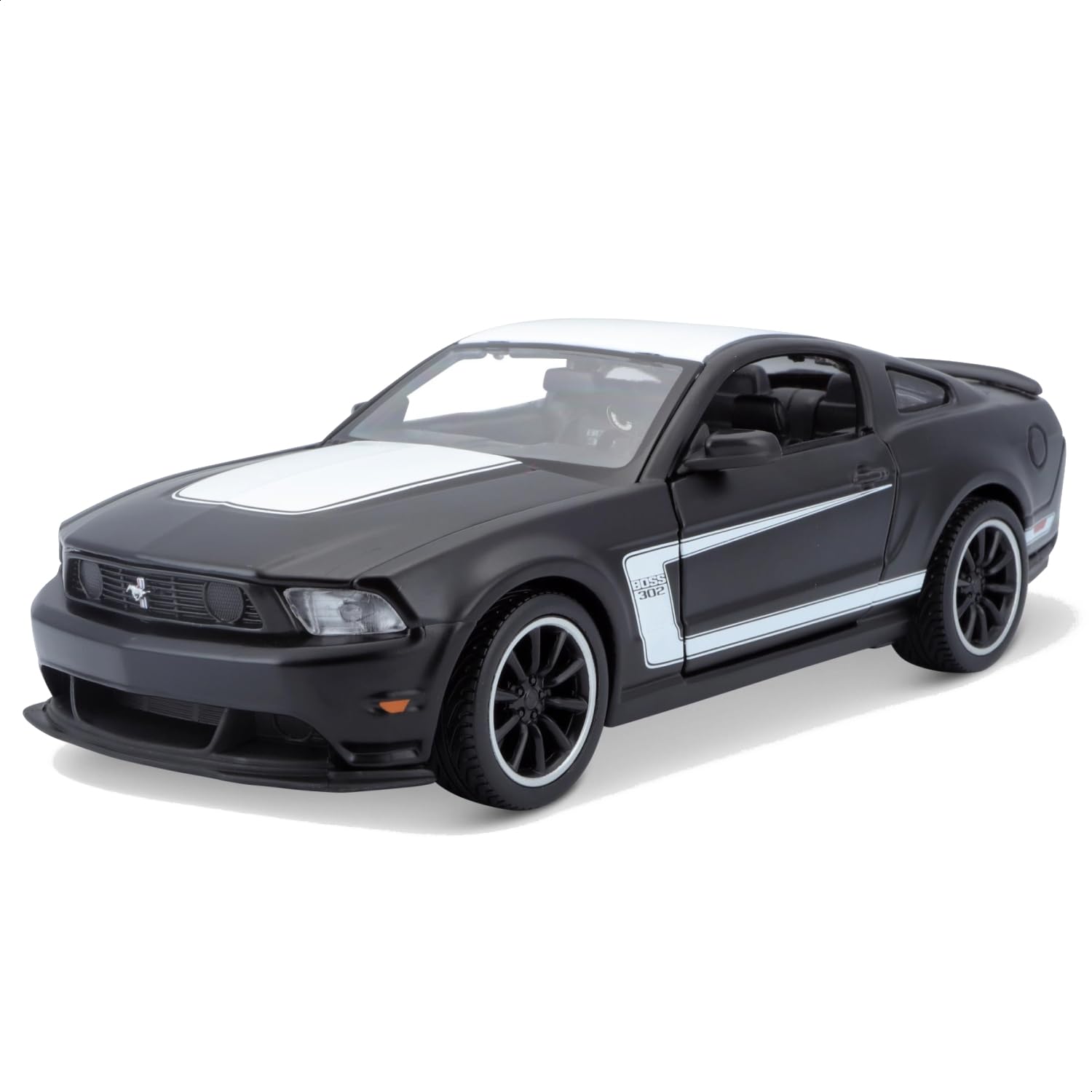 

Maisto Масштаб 1/24 Ford Mustang Boss 302 Черный / Литая модель автомобиля, Готовое изделие, 31269 BK