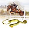 Set of 3pcs Alloy Horse Show Keychain Detailed Unique Shape Design Key Organiser Chain for Riders Hanging Decors