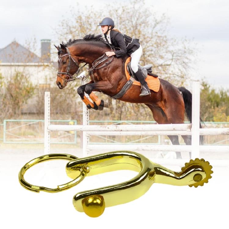 Set of 3pcs Alloy Horse Show Keychain Detailed Unique Shape Design Key Organiser Chain for Riders Hanging Decors