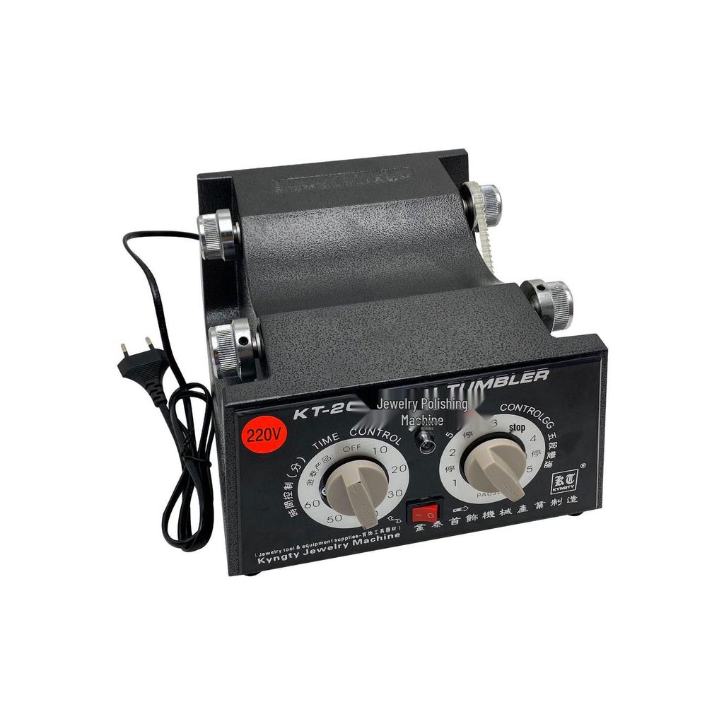 KT-2000 Jintai Drum Polisher: Gold & Silver Jewelry Cleaning & Polishing Machine