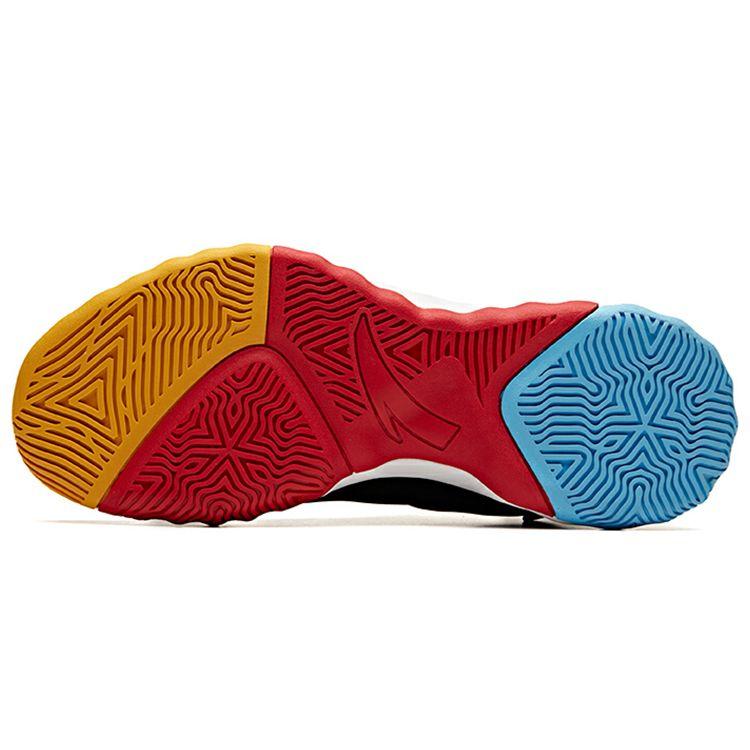 Anta Speed Battle 3 Bequem Vielseitig Lässig Trendig Stoßdämpfung Atmungsaktiv Rutschfest Verschleißfest Niedrig geschnitten Basketballschuhe 11941607-5