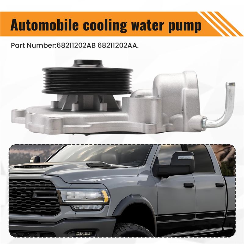 L10A Water Pump Engine Cooling Water Pump For Dodge Ram 1500 Water Pump 68211202AB 68211202AA