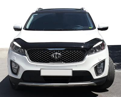Hood Deflector (EuroCap) for Kia Sorento III UM 2014-2020