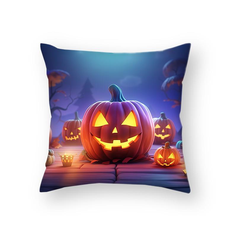 Neue Kürbis Halloween Dekoration Cartoon Kissenbezug Feiertag Wohnzimmer Sofa Schlafzimmer Bettseite Rückenkissen
