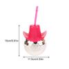 600ml Cowgirl Hat Cups Electroplating Drinking Cup Cocktail Cup Flash Ball Cup  Cocktail Ball