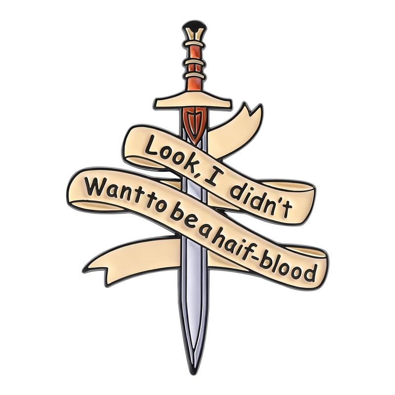 

Fantasy Adventure Movies Enamel Pins Punk Pegasus Sword Brooches Lapel Badges Clothes Gothic Jewelry Gift for Fans Friends