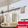 Aluminum Alloy Folding Clothes Drying Rack: No-Drill, Indoor/Outdoor Use