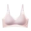 Light and seamless underwear Peppermint cool feeling breathable quick drying bacteriostatic bra naked feeling soft support gathering anti-hanging bra