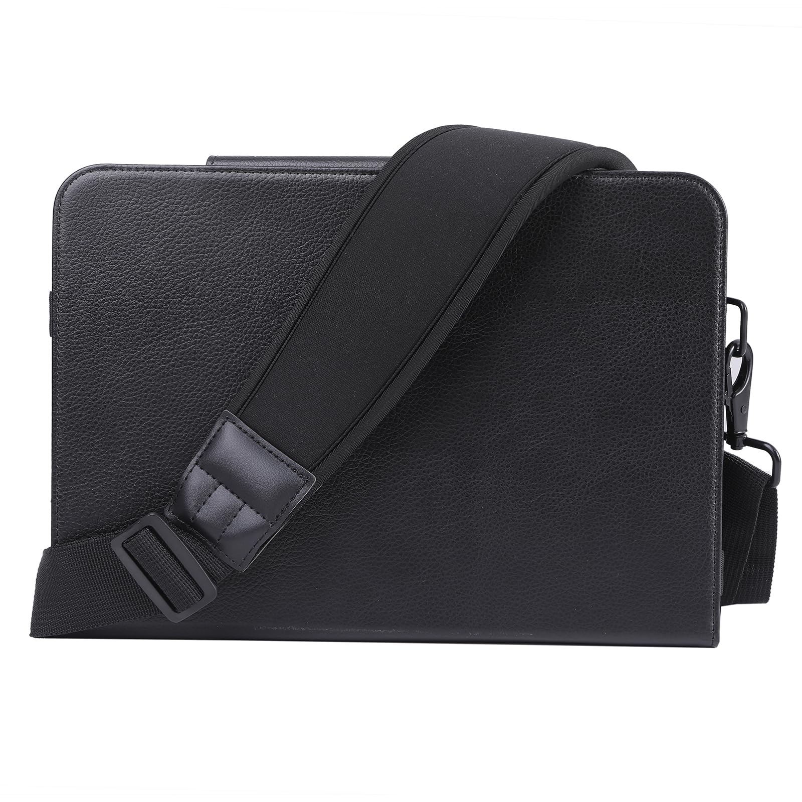 

[Altecs] Neck-worn Tablet Holder, Compatible with 8.5-11 inch Tablets, Includes Shoulder Strap, Hand Strap, and Desktop Stand, 3-Way Design for Androi