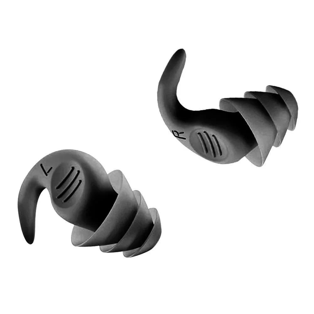 1 Pair Antinoise Earplugs Sound Insulation Ear Protection Earplugs Sleeping Swimming Travel Noise Reduction Waterproof Earplugs