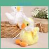 Plush Goose Keychain With Embroidered Details For Girls And Boys