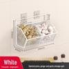 Punch-Free Wall-Mounted Kitchen Rack for Onion, Ginger, and Garlic Storage