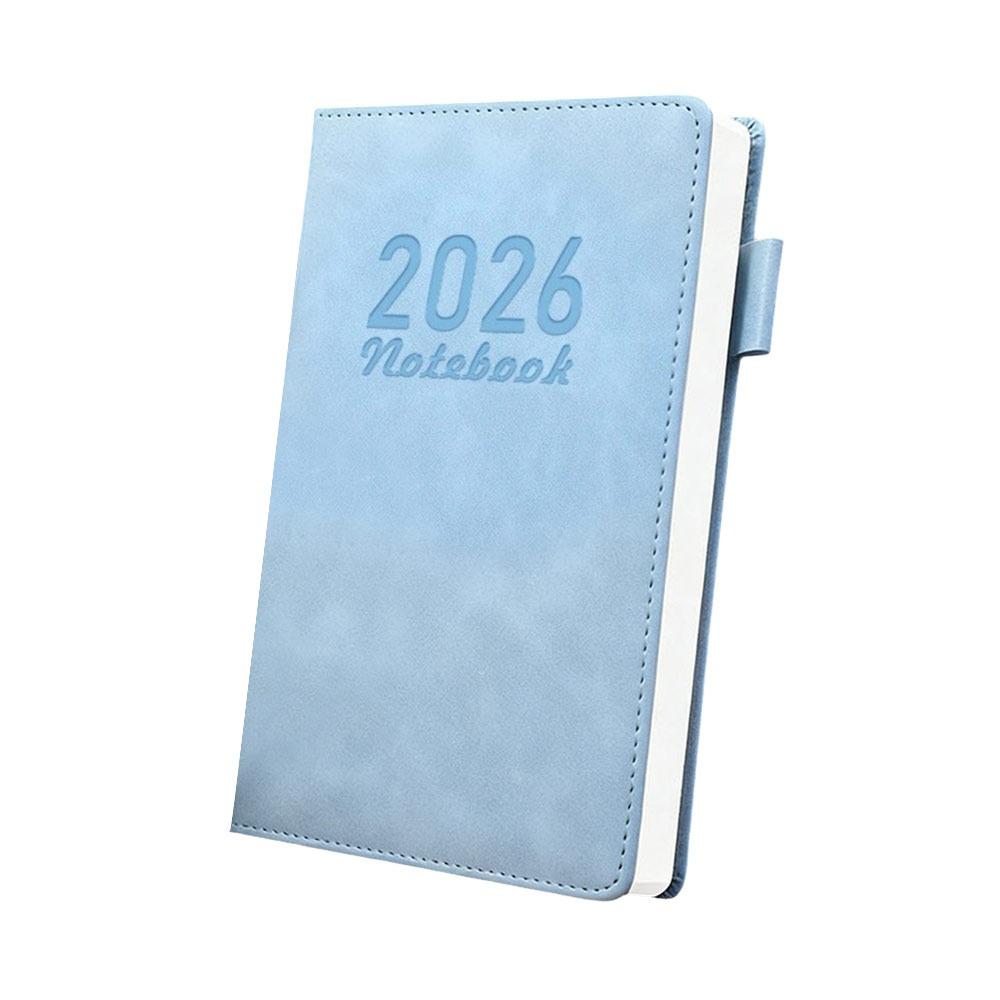 Portable 2026 A5 Notebooks 200 Thick Pages Time Efficiency Manual Schedule Book To Do List Notepad Time Management