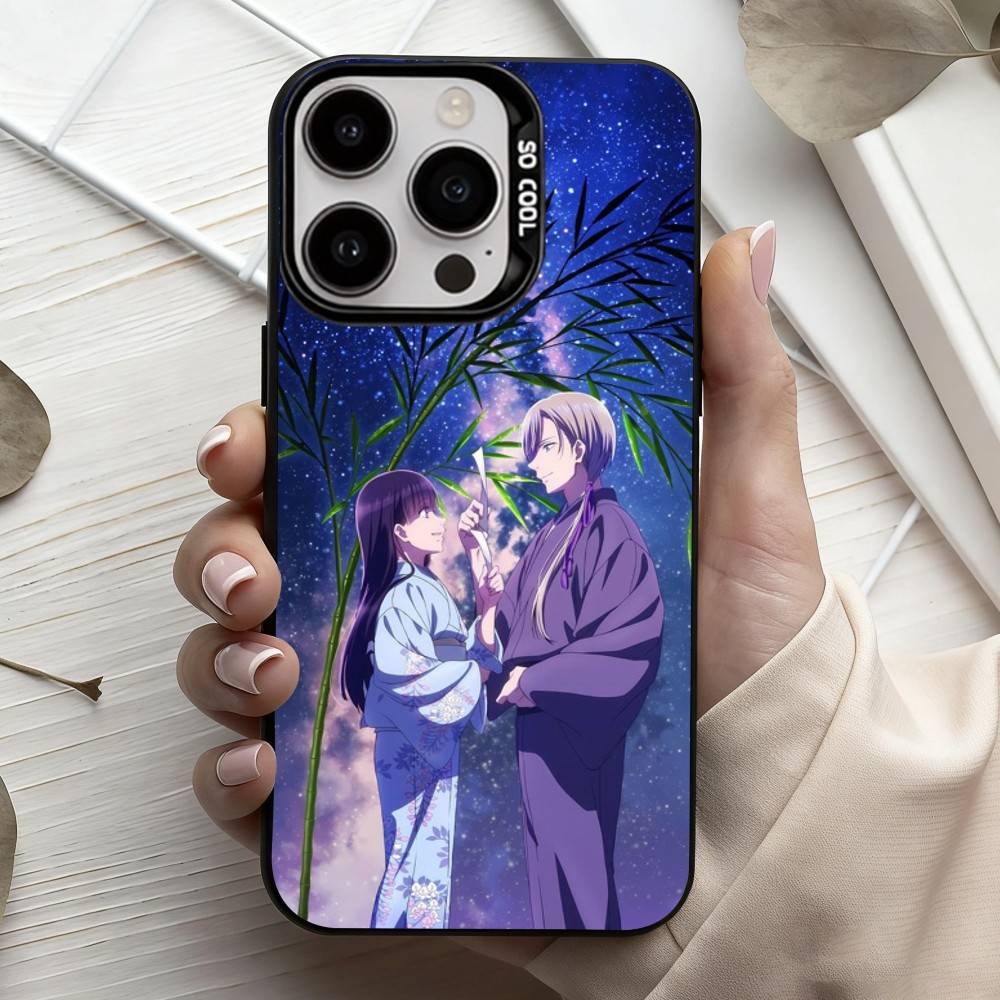 Manga My H-Happy M-Marriage Phone Case For iPhone17,16,15,14,13,12,11 Plus,Pro Max Black Candy Silver Phone Case