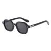 New high-end fashion versatile sunglasses men's European and American small frame square retro European and American sunglasses women