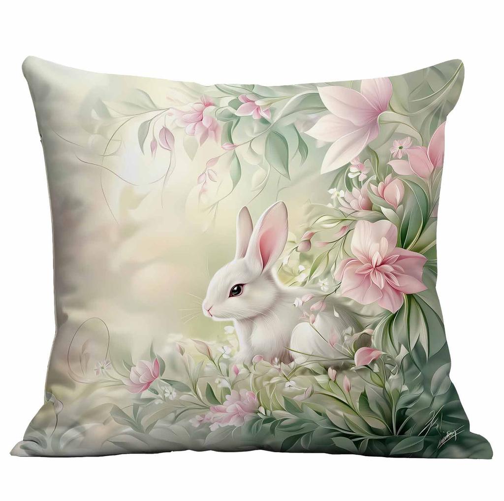 Nowa Piękna i Marzycielska Poszewka na Poduszkę w Kwiaty Domowa Poszewka na Poduszkę na Sofę