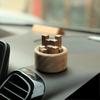 Car & Desktop Decor Wood Scent Diffuser Fragrance Free Home Decor Aromatherapy Essential Oil Car Vent Clip Room Air Freshener