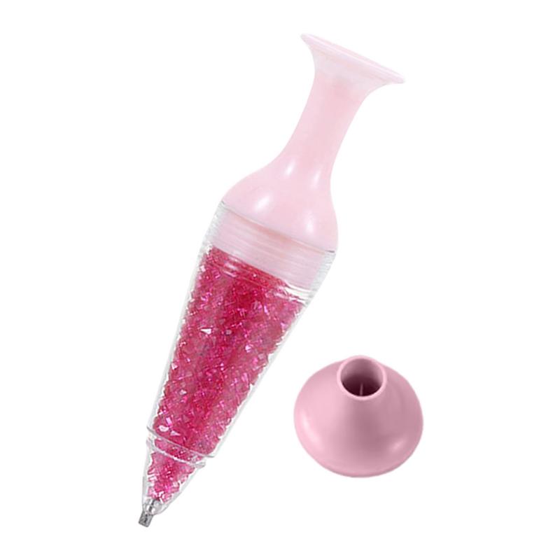 5D Diamond Painting Point Drill Pen DIY Crafts Gradient Color Flower Pot Shape Cross Stitch Embroidery Sewing Accessories