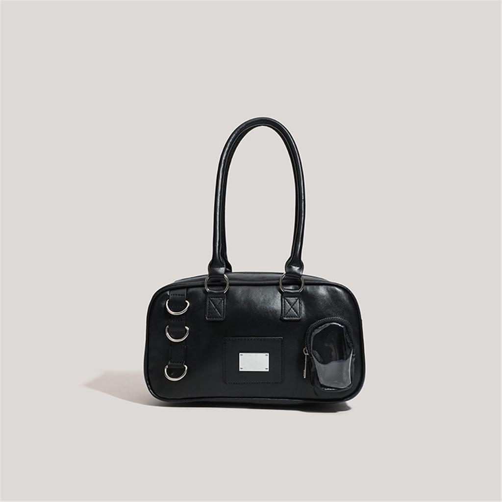 Japanese Style High Quality Boston Commuter Handbag Shoulder Bag