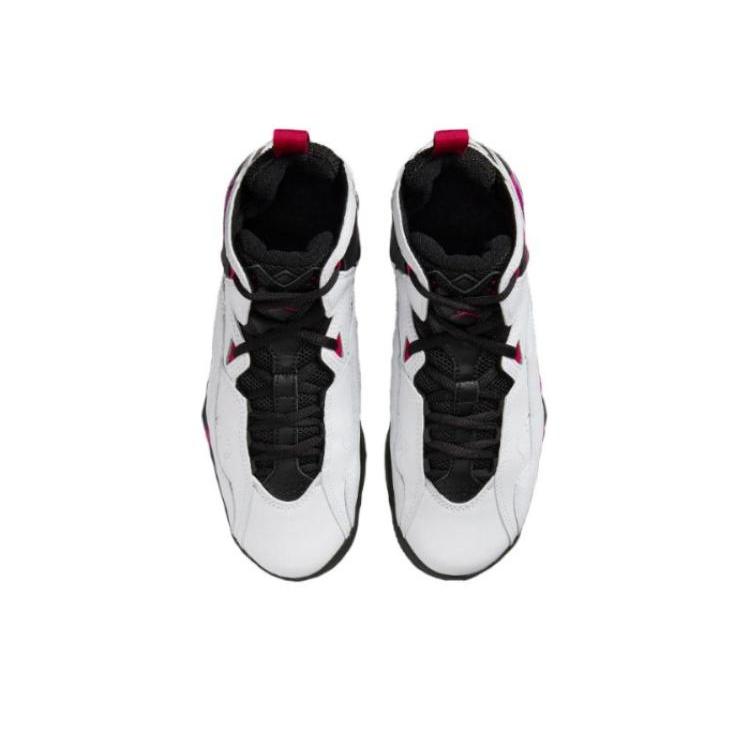 New Jordan True Flight White/Varsity Red Black GS 343795-160