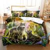 Animal Wolf Bedding Sets Bedding Sets Quilt Bed Cover Comforter Duvet Cover Pillow Case 2-3 Pieces Sets Kids Adult Bedroom Decor