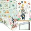 Folding Double-Sided Large Educational Foam Mat for Children Xpe 120X180 Cm