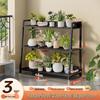 Tiered Carbon Steel Plant Stand