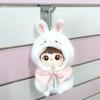 3D Plush Kigurumi Rabbit Costume for 10cm Plush Toys, Kigurumi Accessories, Otaku Activities, Doll Mascot, Kpopdoll Costume [Used]