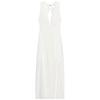 Zaprha 2025 New Arrival Cotton Embroider Hanging Collar Midi Skirt Dress Long Silm Slim Looking 2869953