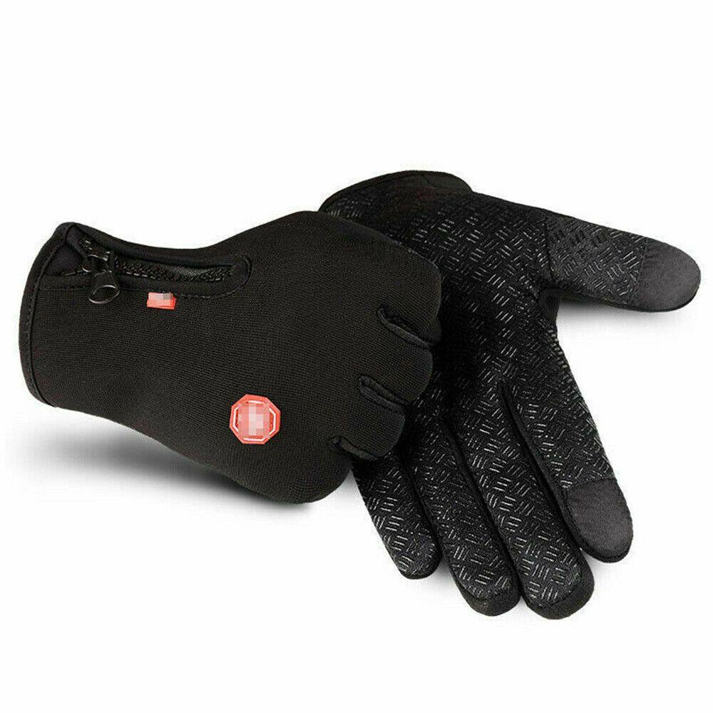 Non-Slip Cycling Gloves Warm Waterproof Gloves Outdoor Touchscreen Mitten  Skiing