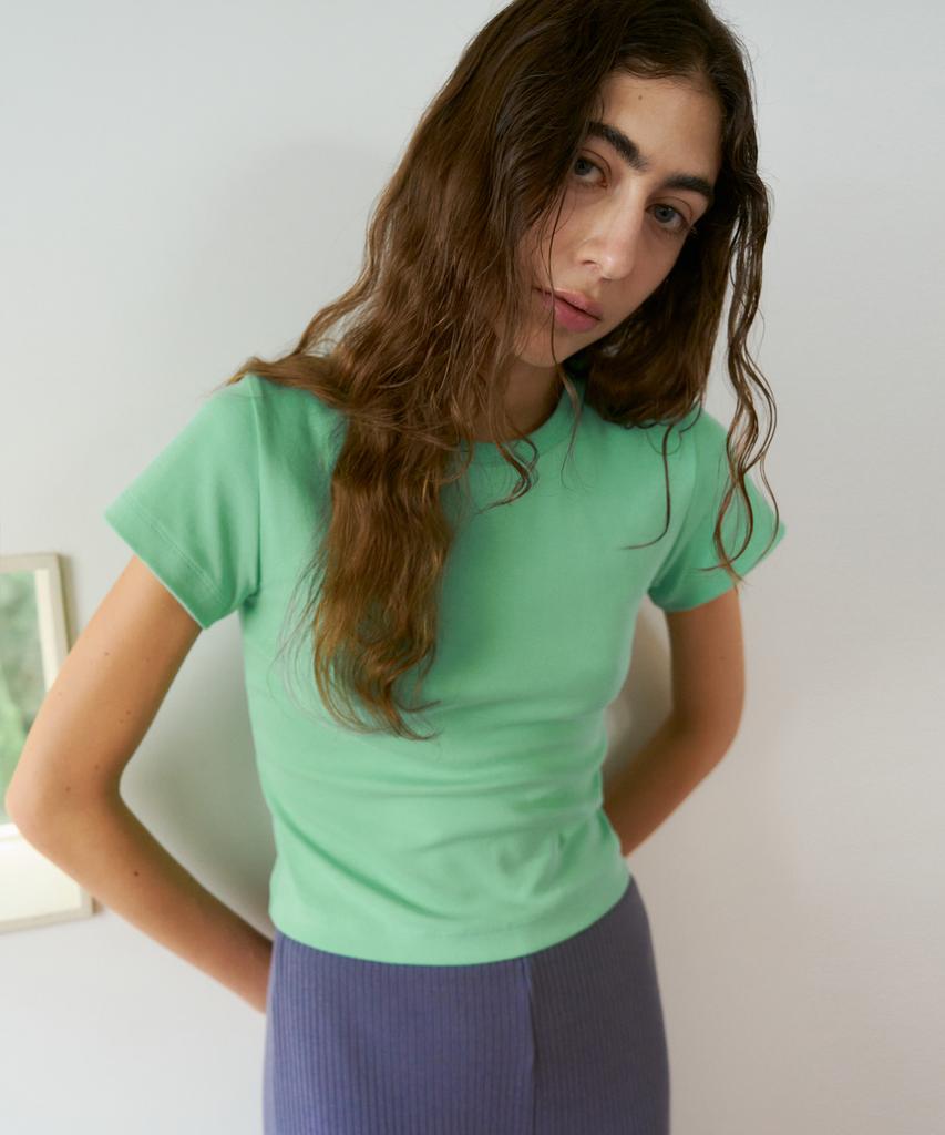 38COMEONCOMMON Slim 90S T-Shirts (Green Mint)