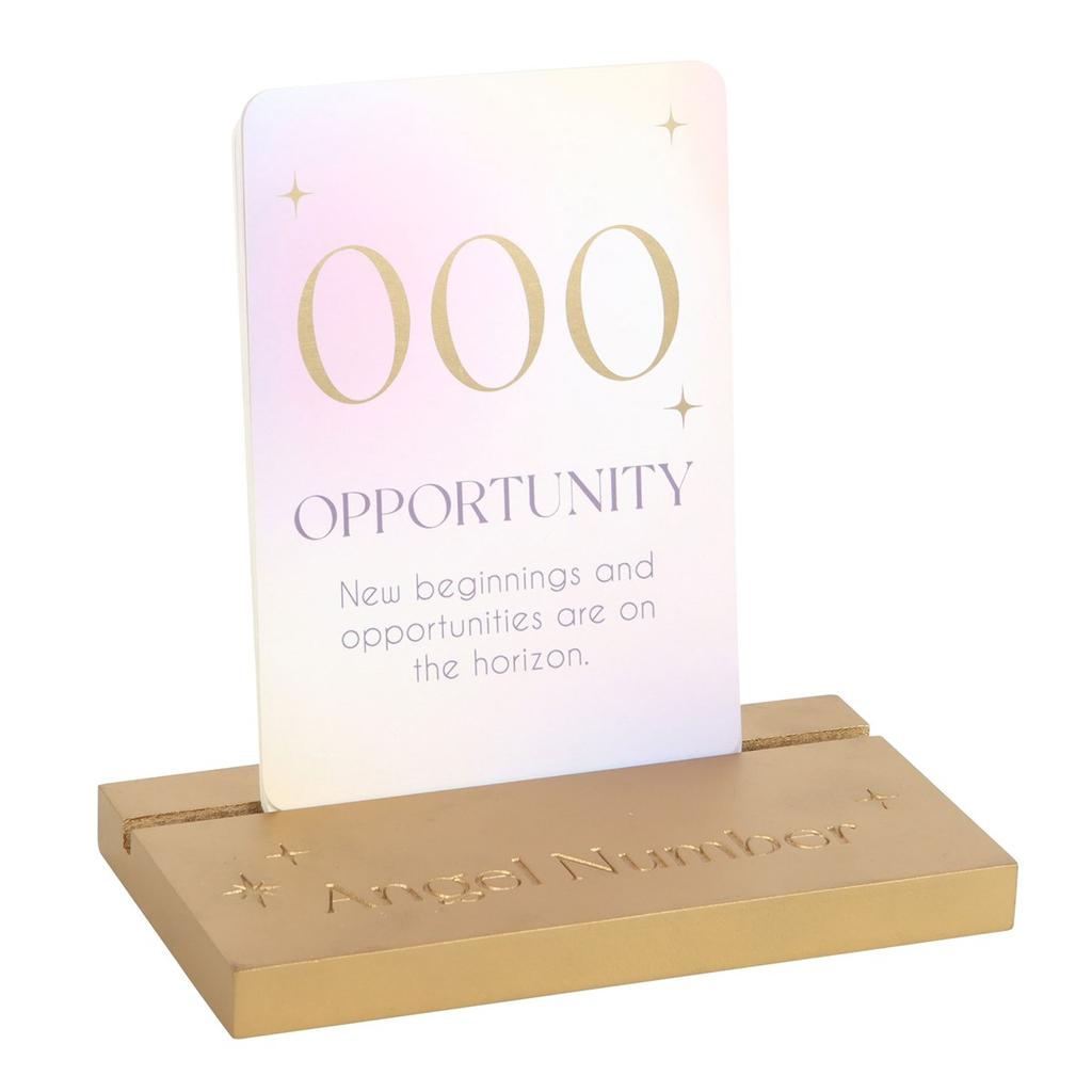 Something Different Angel Affirmation Number Cards With Stand