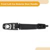 Front Driver Side Car Exterior Door Handle for Ford Focus 2008-2011 Silver Tone ABS 1 Set No.8S4Z5422404CA