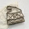 Women Down Cotton Padding Shoulder Bag Winter Messenger Bag Girls Crossbody Bag