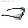 1 Pair Universal Glasses Safe Protection Safety Eye Glasses Side Shields Clear Eye Flexible Side Cover Eyeglasses Goggles