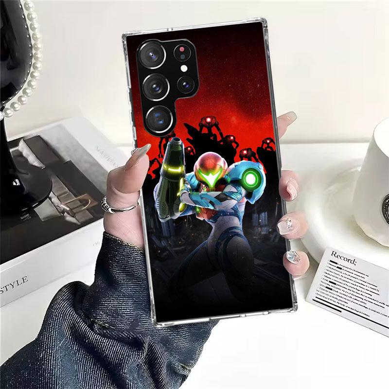 Game M-Metroids Soft Phone Case For Samsung Galaxy S22 S23 S24 S25 Edge S26 Ultra S20 FE S21 Plus + Fundas Coque Galaxy S20 S21