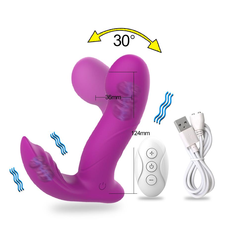 Wireless Remote Control Dildo Clitoris Stimulator Wearable Finger Wiggling Vibrator Female Sex Toys Shop for Women Couples Adult